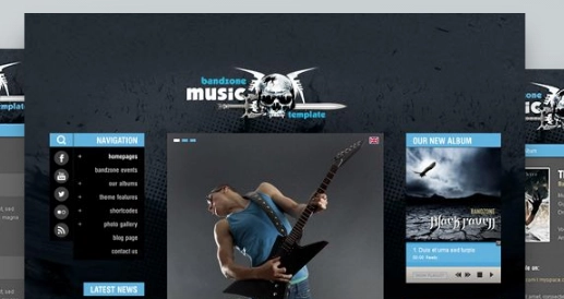 AIT – Bandzone WordPress Theme 1.37 GPL Theme