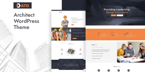 ATO – Construction WordPress Theme 1.0.0 GPL Theme