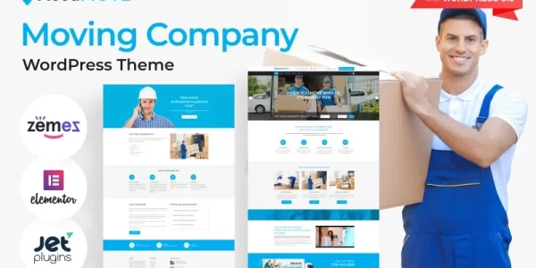 Accumove Moving Company WordPress Theme 2.0.1 GPL Theme