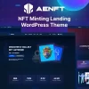 Aenft NFT Minting Collection WordPress Theme 1.0 GPL Theme