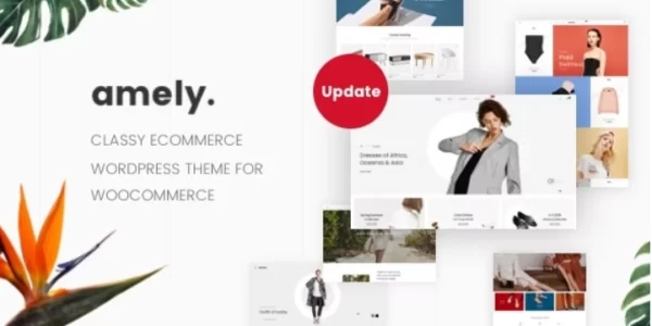 Amely Fashion Shop WordPress Theme for WooCommerce 2.7.11 GPL Theme