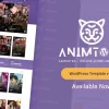 Animtora Online Anime and Manga WordPress Theme 1.0.0 GPL Theme