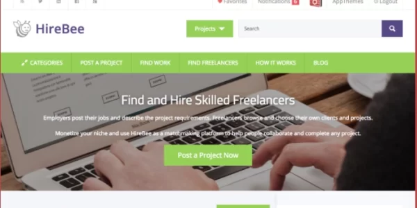 AppThemes Hirebee 1.4.10 GPL Theme