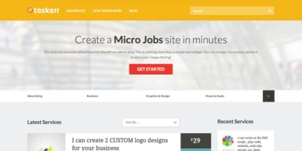 AppThemes Taskerr 1.3.3 GPL Theme