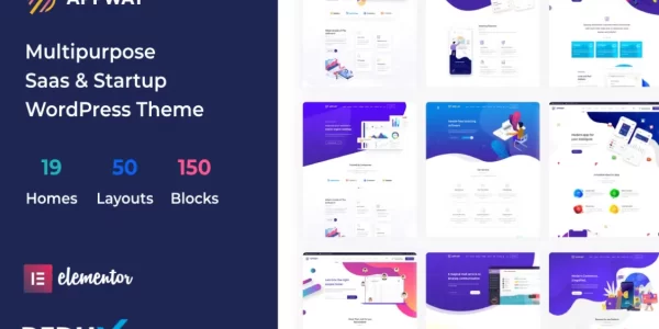 Appway Saas Startup WordPress Theme 3.0.0 GPL Theme
