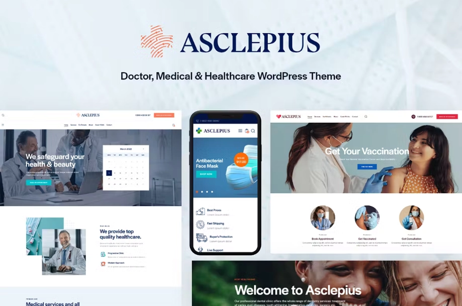 Asclepius 1.0 GPL Theme