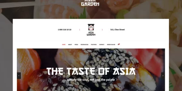 Asia Garden 1.2.2 GPL Theme