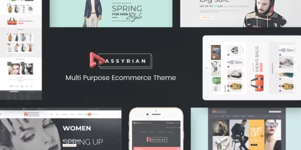 Assyrian Responsive Fashion WordPress Theme 1.7.5 GPL Theme