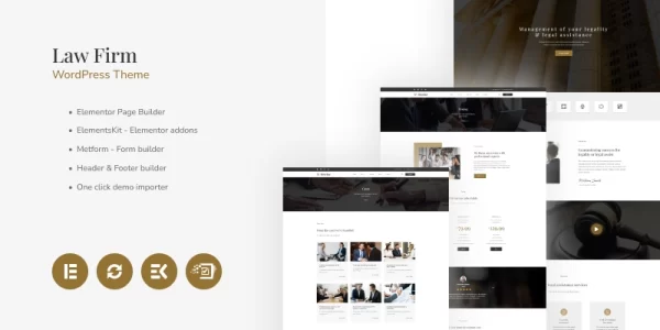 Attorlaw Law Firm WordPress Theme 1.0.0 GPL Theme