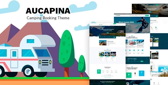 Aucapina Motorhome RV Rentals Theme 5.8 GPL Theme