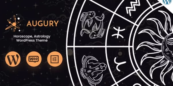 Augury | Horoscope, Astrology WordPress Theme 2.4 GPL Theme