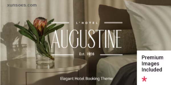 Augustine Hotel Booking Theme 1.2 GPL Theme