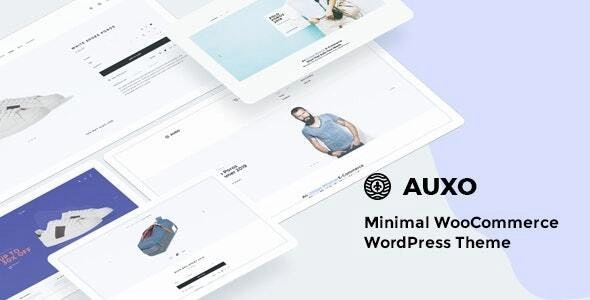 Auxo Minimal WooCommerce Shopping WordPress Theme 1.0.4 GPL Theme