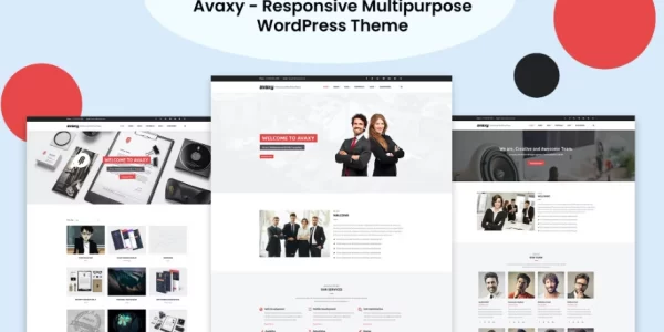 Avaxy Multipurpose WordPress Theme 1.0 GPL Theme