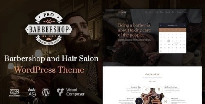 Barbershop | WordPress Theme 1.2.2 GPL Theme