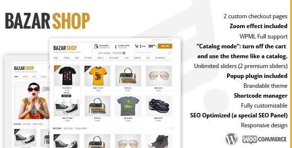 Bazar Shop 3.21.0 GPL Theme