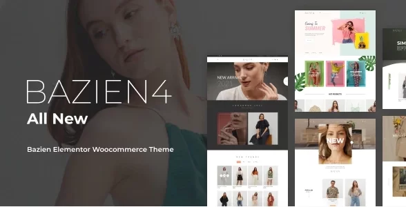 Bazien WordPress / Woocommerce Responsive Theme 4.0.4 GPL Theme