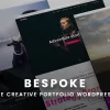 Bespoke Onepage Creative WordPress Theme 1 GPL Theme