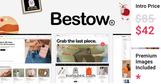 Bestow Gift Shop eCommerce Theme 1.0 GPL Theme