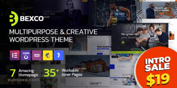 Bexco Creative Multipurpose WordPress Theme 2.2 GPL Theme