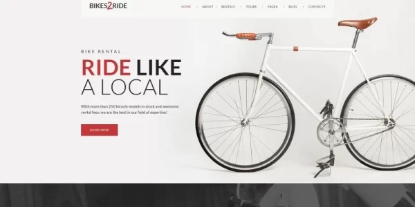 Bikes2Ride Cycling WordPress Theme 1.0.0 GPL Theme
