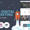 BinarySales SEO Digital Marketing WordPress Theme 1.0.1 GPL Theme