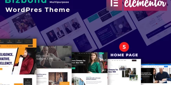 Bizbond Best Multipurpose WordPress Theme 1.0.0 GPL Theme