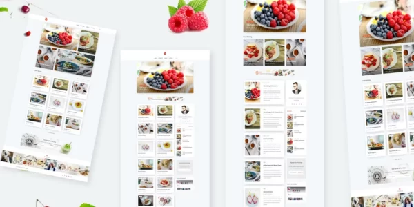 Bizi A WordPress Theme for Food Bloggers 2.0.1 GPL Theme