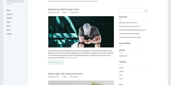 Blogezy WordPress Blog Theme CreativeMarket 1.0 GPL Theme