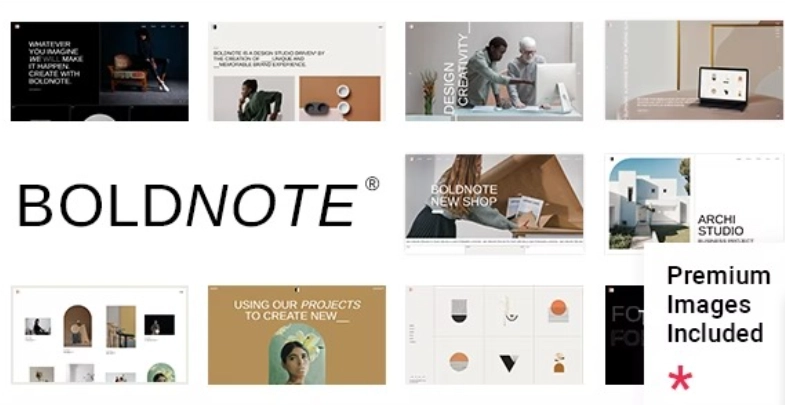 Boldnote Portfolio Theme 1.0 GPL Theme