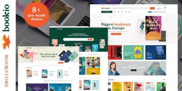 Bookio – Book Store WooCommerce WordPress Theme 1.1.5 GPL Theme