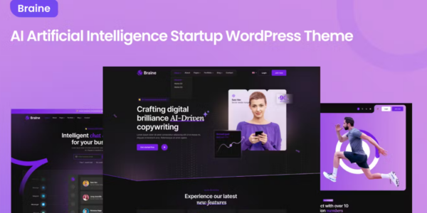 Braine Digital AI Tech Software WordPress Theme 1.0 GPL Theme