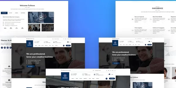 Bravvo Corporate Responsive WordPress Theme 2.0.0 GPL Theme
