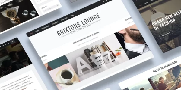 Brixton A Responsive WordPress Blog Theme 4.1.1 GPL Theme