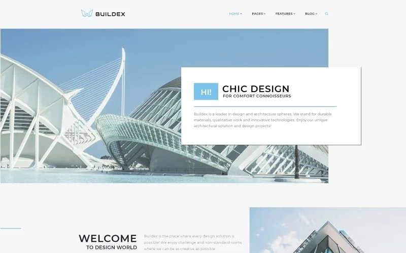 Buildex Multipage Architecture Agency Responsive WordPress Theme 1.0.0 GPL Theme