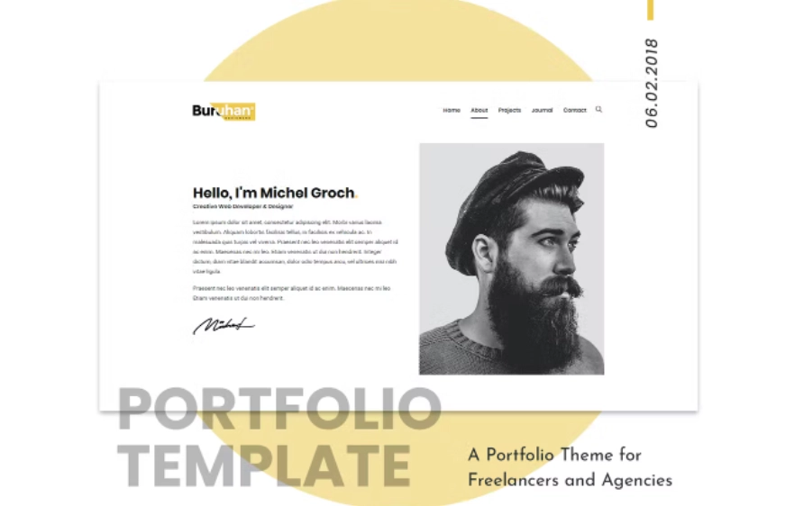Buruhan | Freelancers and Agencies WordPress Theme 1.8 GPL Theme