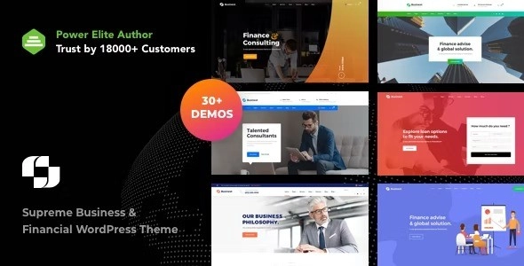 Businext Business, Finance Crypto Currency WordPress Theme 2.1.0 GPL Theme