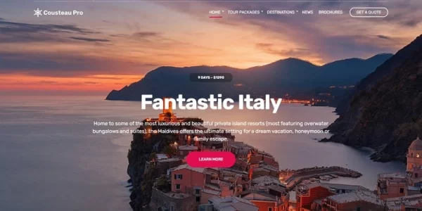 CSSIgniter Cousteau Pro WordPress Theme 1.4.3 GPL Theme