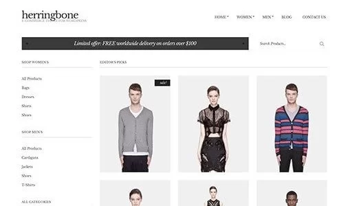 CSSIgniter Herringbone WordPress Theme 2.7.11 GPL Theme