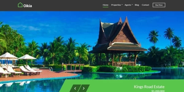 CSSIgniter Oikia WordPress Theme 1.8.1 GPL Theme