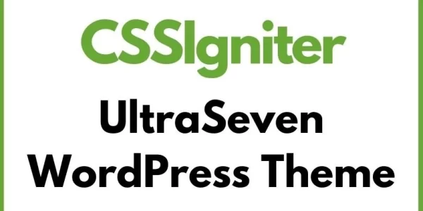CSSIgniter UltraSeven WordPress Theme 2.9.4 GPL Theme