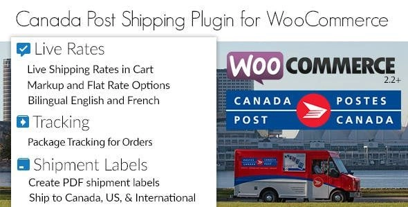 Canada Post WooCommerce Shipping Plugin 2.5.27 GPL Plugins