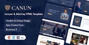 Canun Lawyer Attorney WordPress Theme 1.0.3 GPL Theme