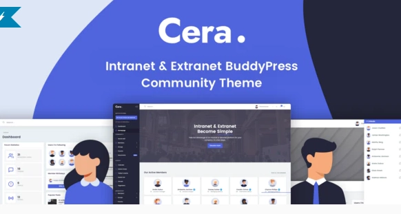 Cera Intranet Community Theme 1.2.1 GPL Theme