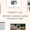 Ceremony Wedding Planner WordPress Theme 1.4 GPL Theme