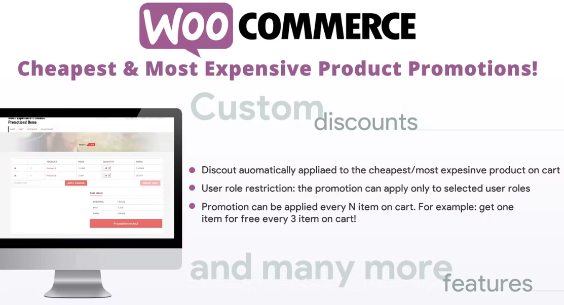 Cheapest Most Expensive Product Promotions 3.6 GPL Plugins