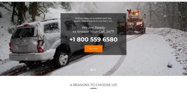 CityMotors Auto Towing Company WordPress Theme 1.0.0 GPL Theme