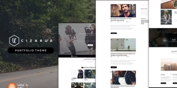 Cizarua WordPress Theme 1.2.2 GPL Theme