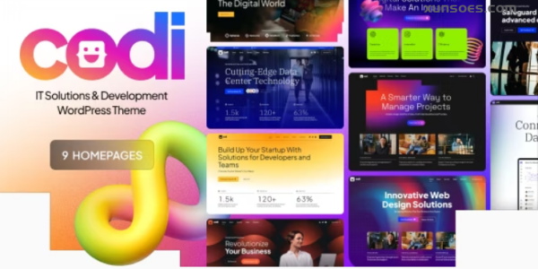 Codi IT Services WordPress Theme 1.0.4 GPL Theme