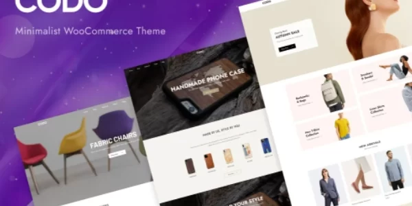 Codo Minimalist Elementor WooCommerce Theme 1.0.2 GPL Theme
